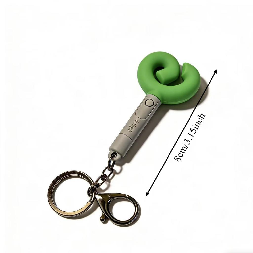 Concert Light Stick Keychain Colorful Creative Keyring Idol Fan Collection Decorative Gift Accessories