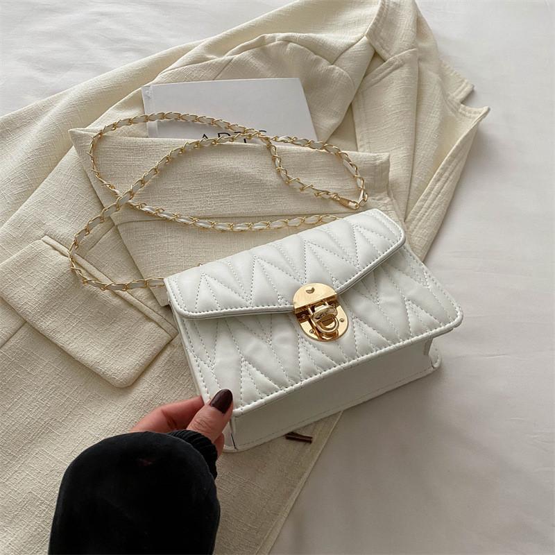 Stylish Trendy Summer 2024 Small Crossbody Bag For Women Pu Leather Chic Street Fashion