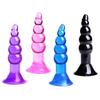 Silicone Suction Cup Anal Plug Vibrator Male Anal Plug Prostate Massager Dildo Vibrator G-spot Anal Toys Adult Sex Toys