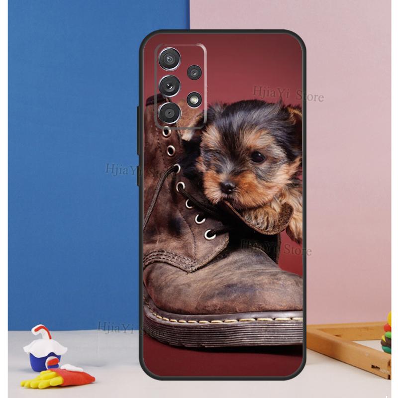 Йоркширский терьер для Samsung Galaxy A52 A72 A32 A12 A10 A40 A50 A70 A21S A20e A11 A31 A41 A51 A71, чехол для телефона