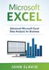 The Microsoft Excel : Advanced Microsoft Excel Data Analysis for Business Book