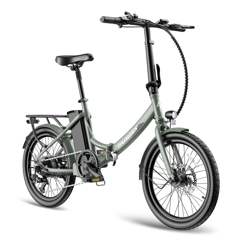 Fafrees F20 Light Folding E-Bike 36V 20Ah Battery 250W Motor 20" Compact Electric Bike 7-Speed Shimano