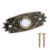 LED Lighted Door Bells Button Brass Hard Wiring Press Button Doorbell Push Button Wall Mounted Doorbell Switches