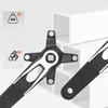 Квадратные шатуны из алюминиевых сплавов Прочность Fixed Gear Fixie Шатуны для улучшения подъемов и ускорений