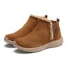 Skechers Осенне-зимние плюшевые снегоступы Женские ботинки Коричневые 12749-CSNT