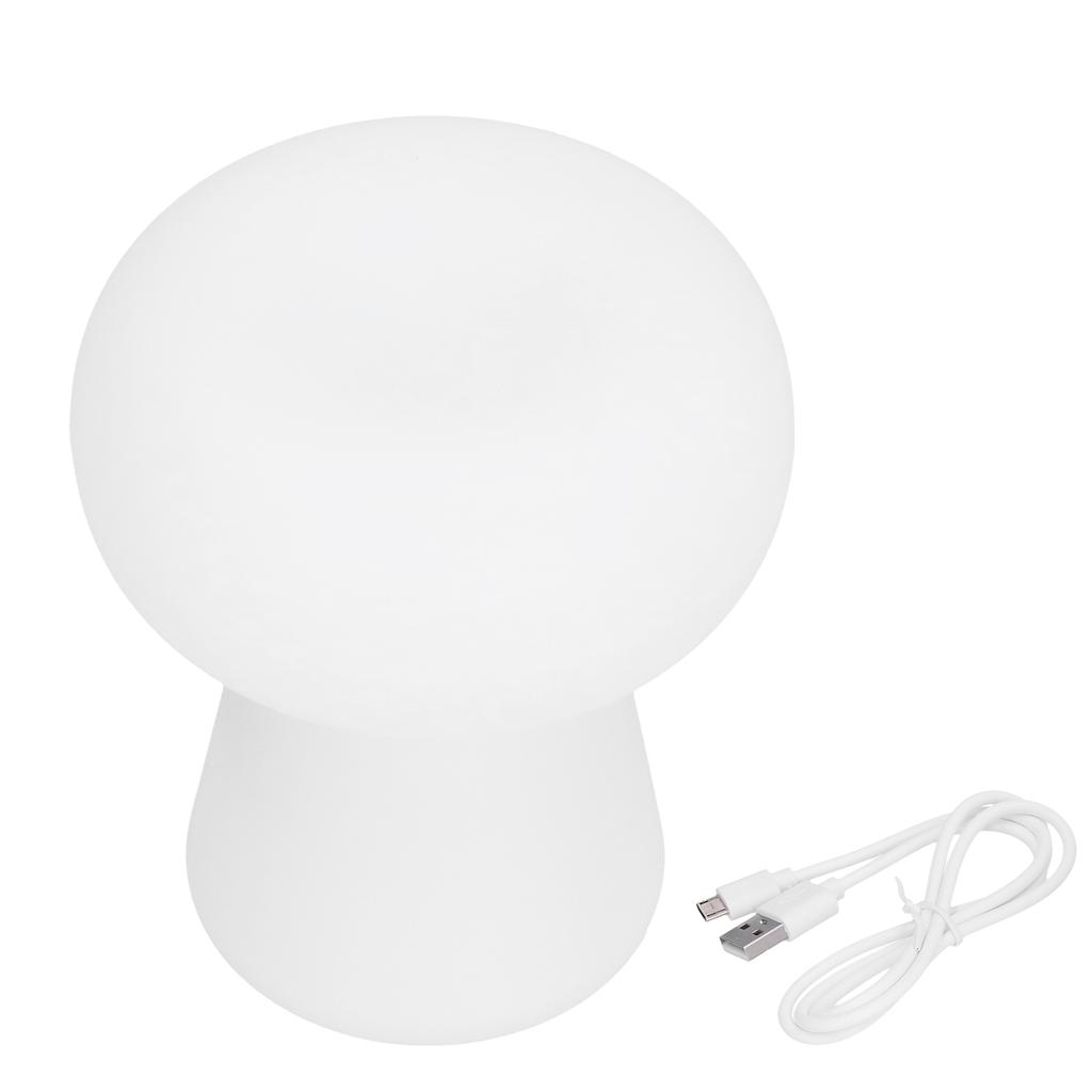 Night Light 3W Mushroom Shape Sensor Lamp USB Powered Desktop Light for Indoor Living Room