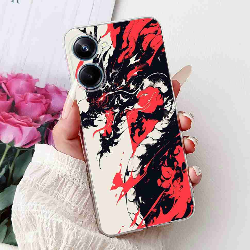 For Realme 10 Pro 5G 6.72" Case New Popular Flower Pattern Soft Silicone TPU Cover For Oppo Realme 10Pro 5G RMX3663 Bumper Shell