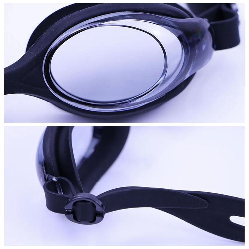 Прозрачные очки для плавания для взрослых, водонепроницаемые HD противотуманные регулируемые очки для плавания, очки для дайвинга, водного спорта, мужские и женские очки