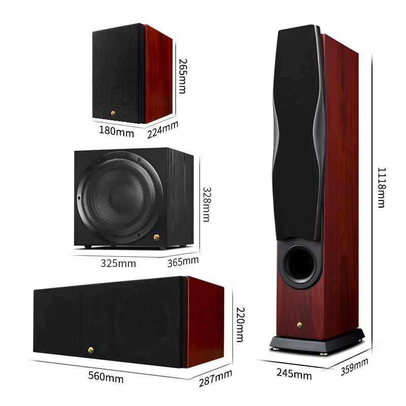 Система домашнего кинотеатра HiVi RM600A HT + RM600R + SUB10G 7.1-канальная (Китайская версия)
