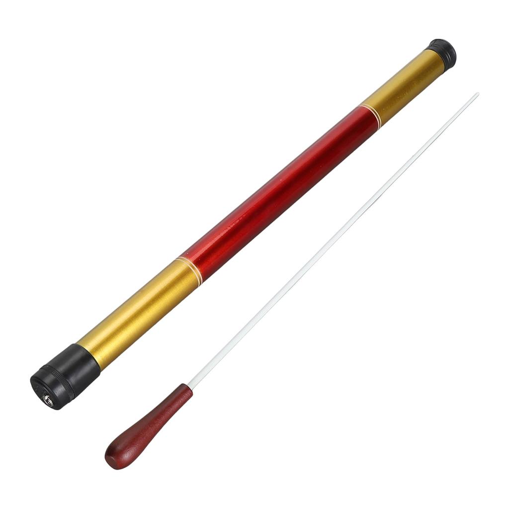 Дирижерская палочка оркестра из стекловолокна и красного сандалового дерева Дирижерская палочка для концерта в музыкальном коллективе