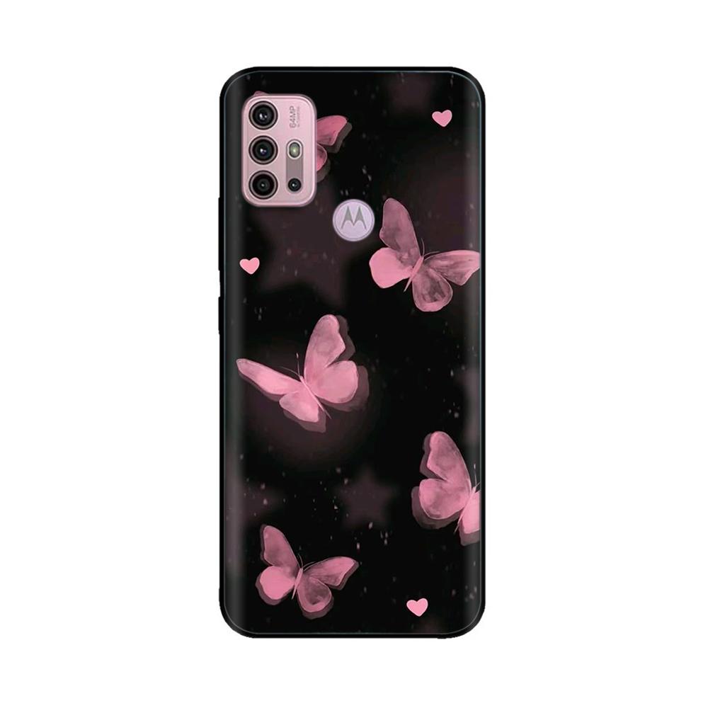 Чехол для Motorola Moto G20 XT2128-1 XT2128-2 Сердечко Мягкий Жидкий Силикон Задняя Крышка Чехол для Телефона Для Moto G10 G30 G20 G60 Capa