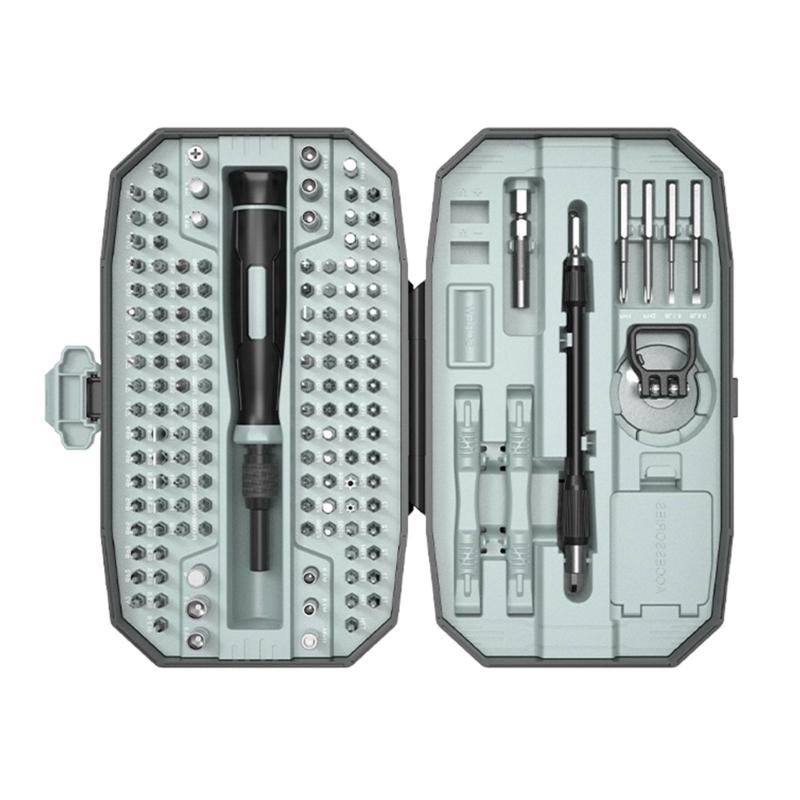 Прочный набор отверток из 152 предметов Нескользящая рукоятка Подходит для технического обслуживания Домашний ремонт Основное обслуживание