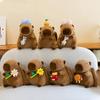 New Kapibara Backpack Plush Toy Capybara Doll Creative Gift Student Backpack Trend Bag