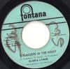 7inch Record GLORIA LYNNE - Strangers In The Night / Hey, Candy F1554 Fontana 1966 US Soul/Funk Used
