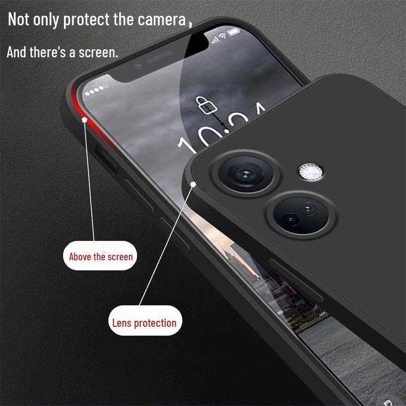 Oppo K11 Защитный чехол из жидкого силикона - Полное покрытие, Защита от падений, Унисекс