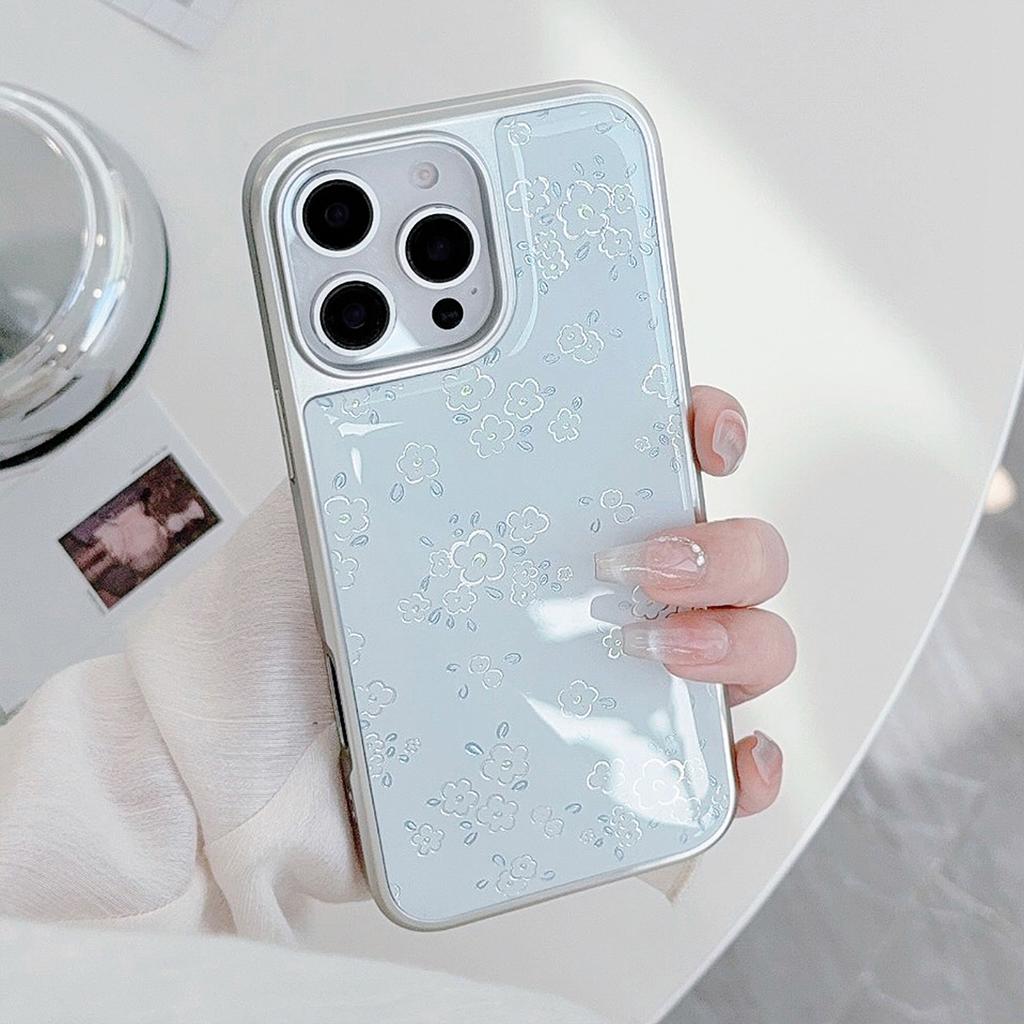 Позолоченный Свежий Цветок Яблоко 16pro Max Чехол для Мобильного Телефона Iphone15 Эпоксидный 17 Подходит для Huawei Mate70