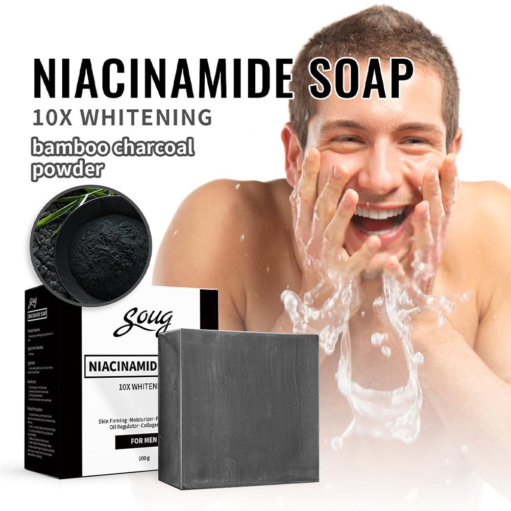 Whitening Soap For Men Oil Control Anti-Acne Hydrating Care Hydrate Soap Repair Skin Comfort Bo U9Y5