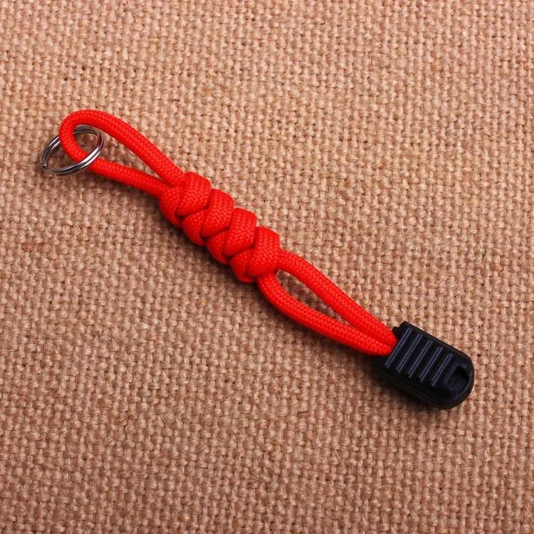 Multi-purpose Keychain Holder Durable Strong Polyester Lanyard Creative Zipper Puller Knife Keychain Pendant