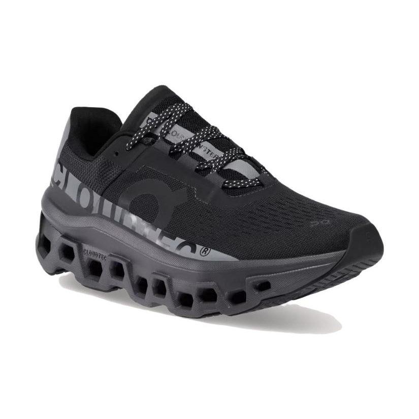 On Running CloudmOnster Lumos Black Women's 62.98393