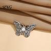 Decorative Butterfly Pin Faux Pearl Rhinestone Brooch, Women Girls Alloy Lapel Strong Buckle Brooch Pin, Sweater Cardigan Coat Clothing Accessories,
