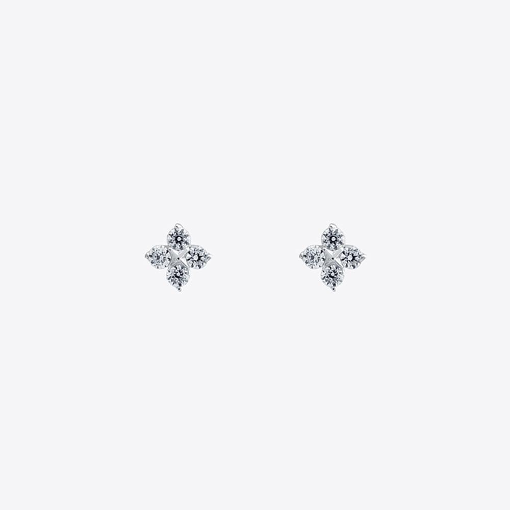 Мини-серьги-звездочки Msgrn Neo Diamond