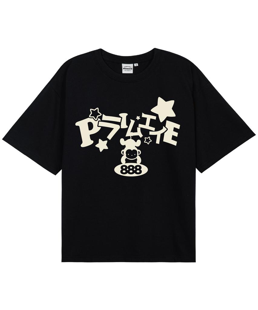 PRIMATE [Cool Cotton] Icu Oversized Short Sleeve T-Shirt 8 Colors (B Type)
