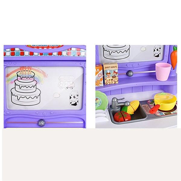 Детские близнецы на доске, кухонные игры с водой, розовые, популярные корейские игрушки