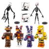 MOC 5 Ночей у Фредди Хоррор Игра Аниме Фигурка Медведь Строительный Блок Кирпич Фестиваль Рождественские Подарки Игрушки Для Детей Украшение