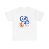 Colt 45 Винтажная Графическая Футболка Унисекс Плотный Хлопок Унисекс Футболка