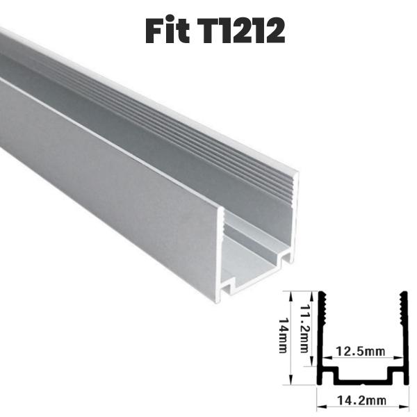 Накладной фиксированный зажим для светодиодного алюминиевого профиля для неоновой силиконовой веревки, держатель канала для трубки, линейная пряжка для полосок света, аксессуары