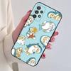 M-Mofusand Кот Милый Мультяшный Чехол Для Телефона Для Samsung S25,S24,S21,S22,S23,S30,Ultra,S20,Plus,Fe,Мягкий Силиконовый Черный Чехол
