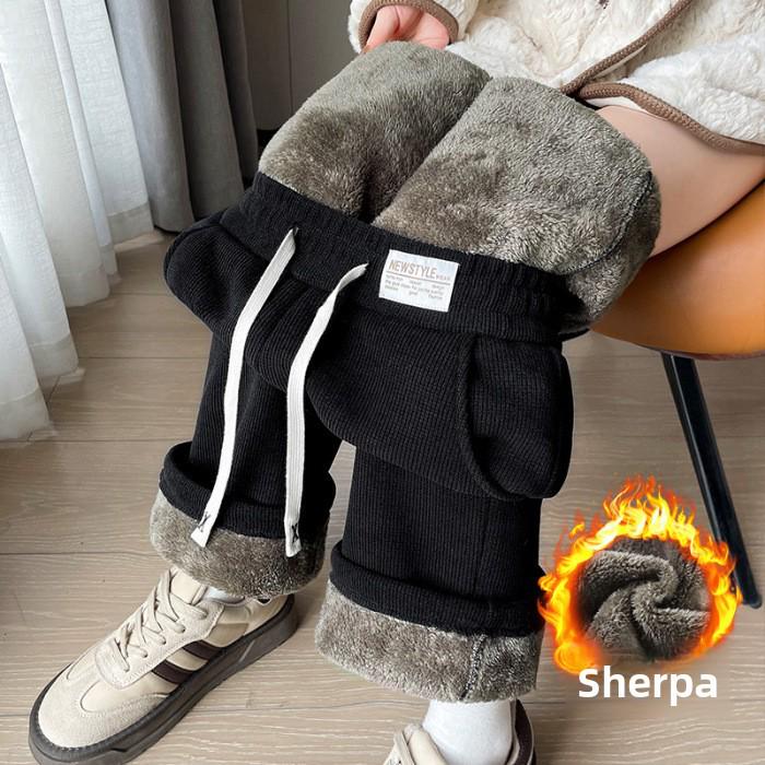 Женские широкие вельветовые брюки. Эти плотные, теплые брюки, доступные с бархатной подкладкой или без нее, идеально подходят для осени и зимы.