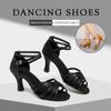 Women Ballroom Latin Tango Dance Shoes Salsa High Heeled 7CM