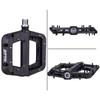 1 Pair Sealed Bearings Bicycle Platform Pedals Non Slip Bike Flat Pedals  Mountain Biking