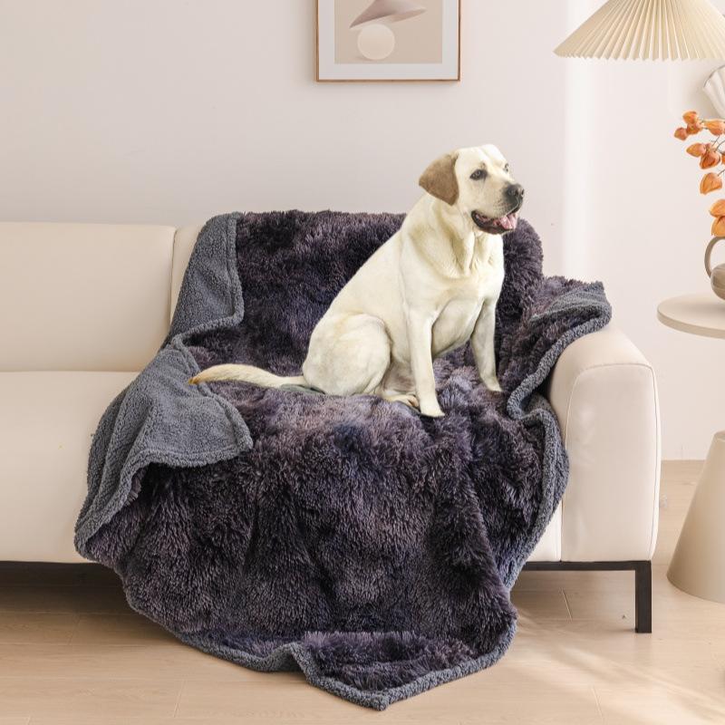 Водонепроницаемое одеяло для домашних животных из фланели Shu Cotton Lint Sherpa утолщенное одеяло для домашних животных