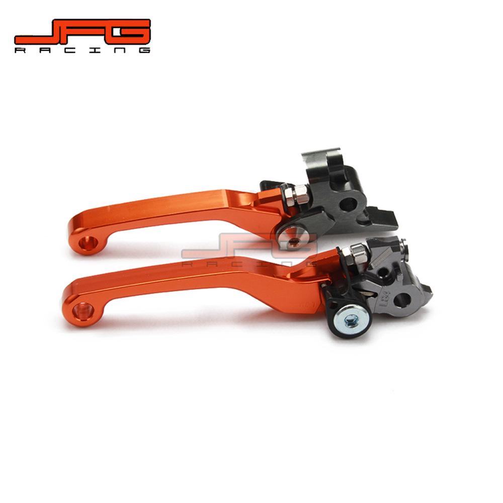 Adjustable Aluminum Clutch and Brake Levers for 125-200EXC/SX/XC-W Off-Road Motorcycles