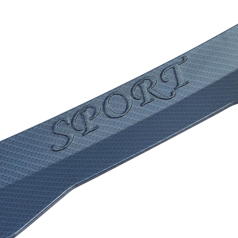 Universal Rear Roof Lip Spoiler Wing ABS Decorate Strips Fit Hatchback Car Gloss & Matte Black