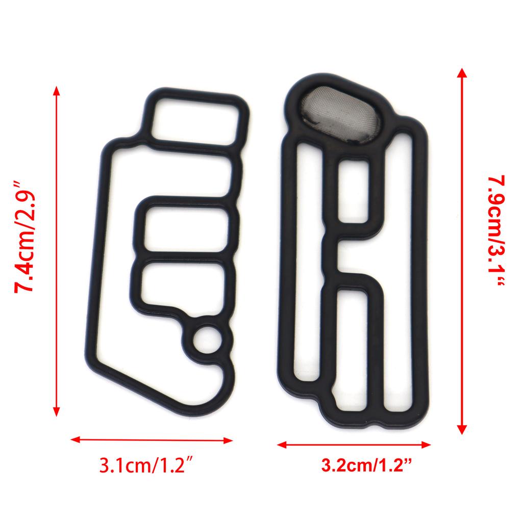 Для Acura RDX Honda Accord Crosstour Odyssey VTEC Pilot 3.5L сменный комплект соленоидных прокладок головки блока цилиндров двигателя 2010-2016 15815R70A01 15845R70A01