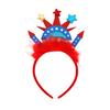 1/15 шт., повязка на голову для вечеринки, повязка на голову с американским флагом, День памяти, День независимости, 4 июля, головной убор, аксессуар для патриотической вечеринки
