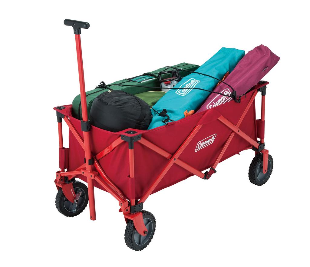 Coleman Carry Cart Outdoor Wagon Load Capacity Approximately 100kg with Stopper Compact Storage