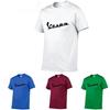 Shirt 2017 Men Funny Vespa Tshirt 100 Cotton Summer Short Sleeve Round