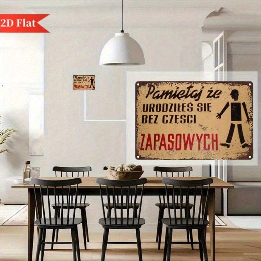 Винтажная металлическая жестяная табличка Декор гаража Настенное искусство Предупреждающий плакат «Безопасность превыше всего»
