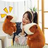 Adorable Capybara Plush Toy Soft Cuddly Water Pig Pillow For Kids Birthday Gift