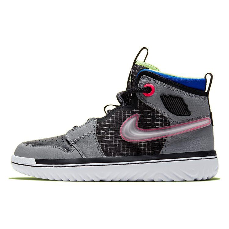 Jordan 1 High React Black Particle Grey AR5321-002