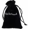 Энергетический генератор Rockcloud Пирамида и 7 точек чакр, Кристальный камень для исцеления Рейки, Горный хрусталь