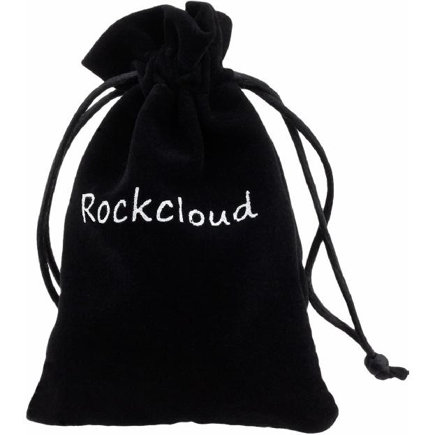 Энергетический генератор Rockcloud Пирамида и 7 точек чакр, Кристальный камень для исцеления Рейки, Горный хрусталь