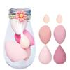 4/5/6pcs Makeup Sponge Set Cosmetic Puff for Foundation Cream Powder Concealer Make Up Blender with Box Flower Series