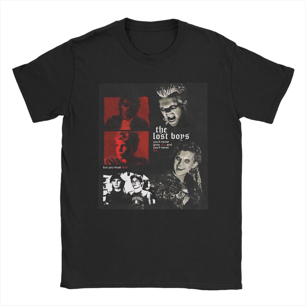 Novelty The Lost Boys Tshirt Men Round Neck 100 Cotton T Shirts Short Sleeve Tee Shirt Summer Clothing