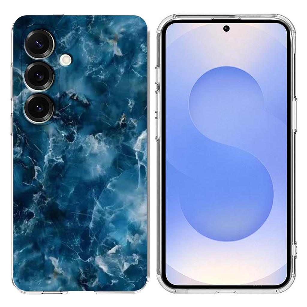 For Samsung Galaxy S24 FE Case Marble Pattern Printing Soft TPU Phone Cover