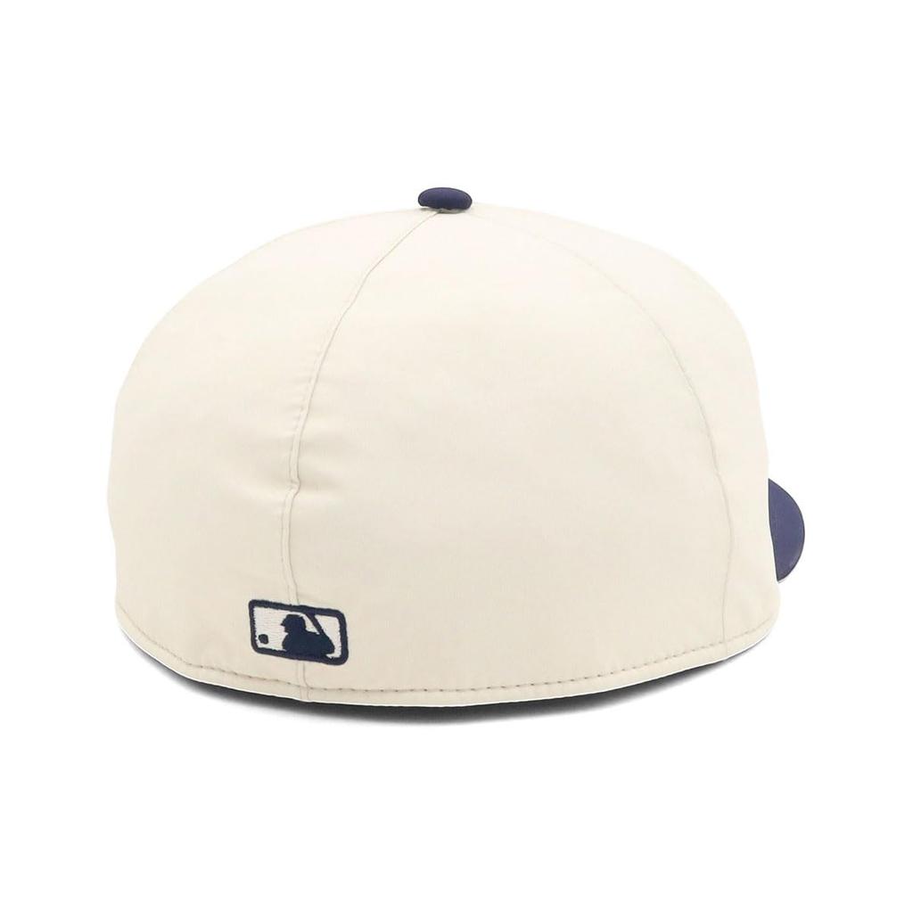Кепка New Era 59FIFTY MLB NY 7 5950 NEYYAN STO NVY Двухцветная Камень/Темно-синий 3/4 GORE-TEX